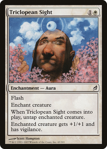 Triclopean Sight (LRW-045) - Lorwyn Foil