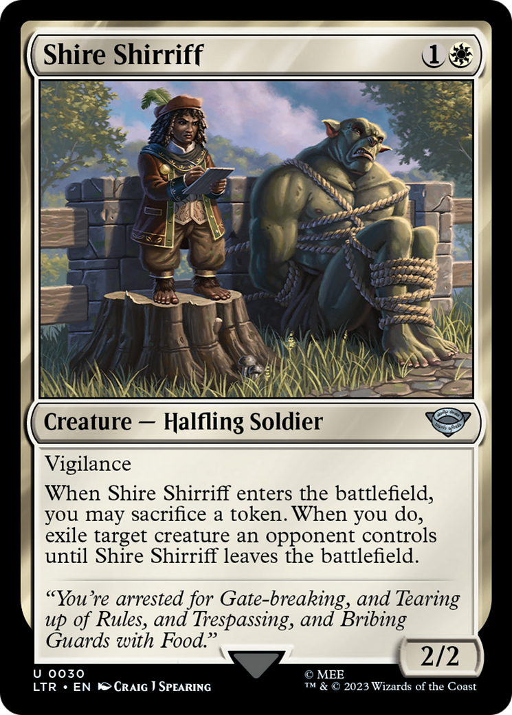 Shire Shirriff (LTR-030) - The Lord of the Rings: Tales of Middle-earth