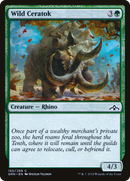 Wild Ceratok (GRN-150) - Guilds of Ravnica