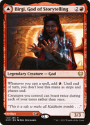 Birgi, God of Storytelling // Harnfel, Horn of Bounty (KHM-123) - Kaldheim