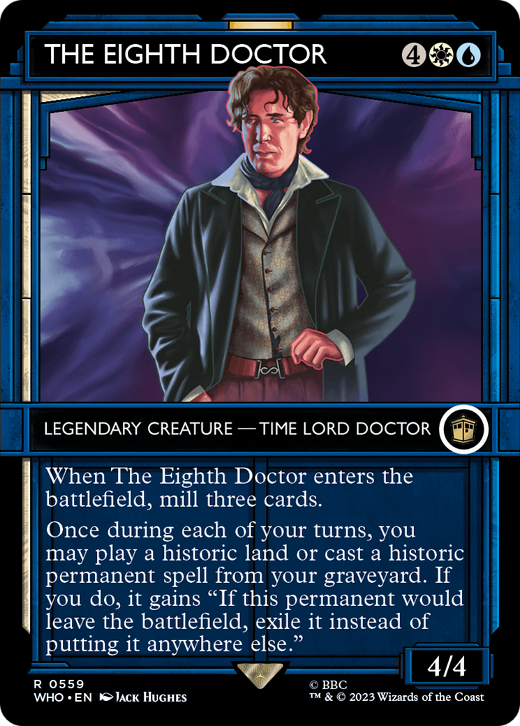 The Eighth Doctor (WHO-559) - Doctor Who: (Showcase) (Borderless)
