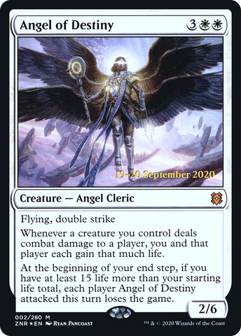Angel of Destiny (PRE-02S) - Zendikar Rising Promos Foil