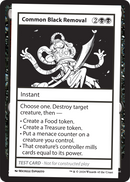 Common Black Removal (MB2PC-) - Mystery Booster 2