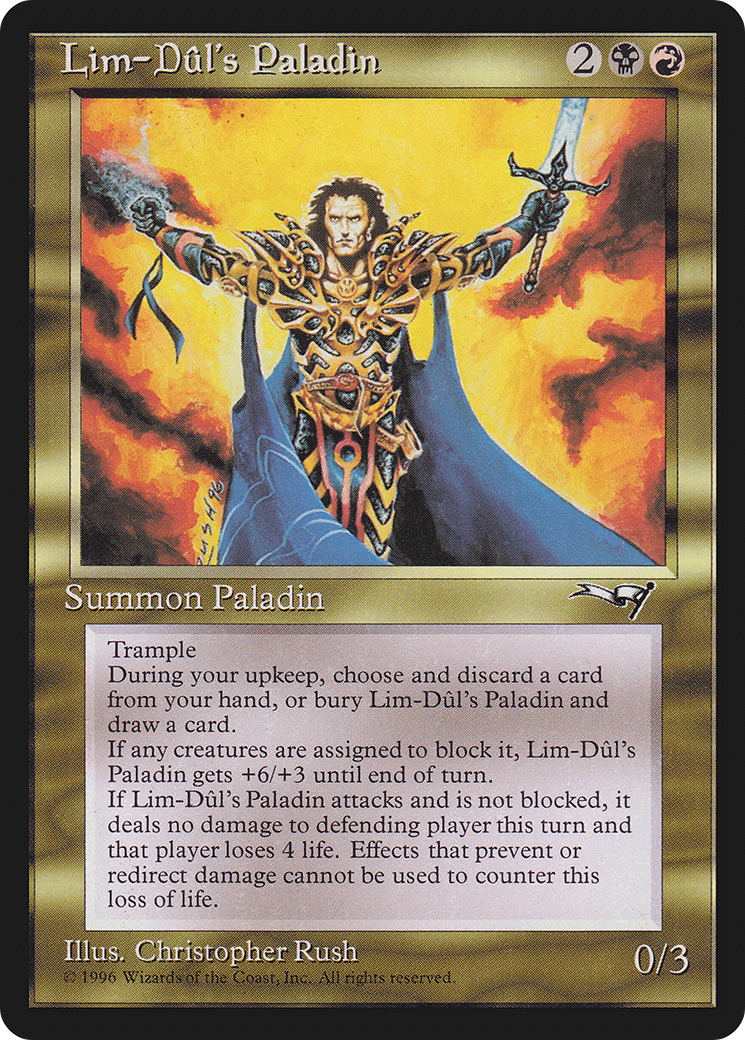 Lim-Dûl's Paladin (ALL-) - Alliances
