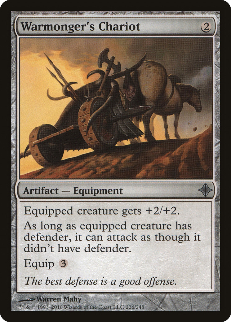 Warmonger's Chariot (ROE-226) - Rise of the Eldrazi Foil