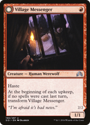 Village Messenger // Moonrise Intruder (SOI-190) - Shadows over Innistrad: (Double Faced Transform)