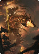 The Fall of Kroog Art Card (Gold-Stamped Signature) (ASBRO-020) - Art Series: The Brothers' War