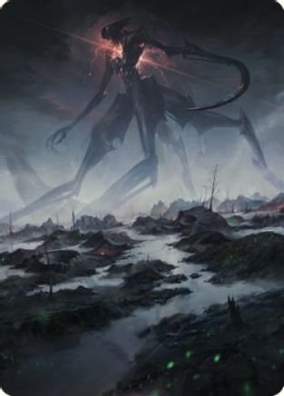 Swamp (50) Art Card (ASBRO-050) - Art Series: The Brothers' War