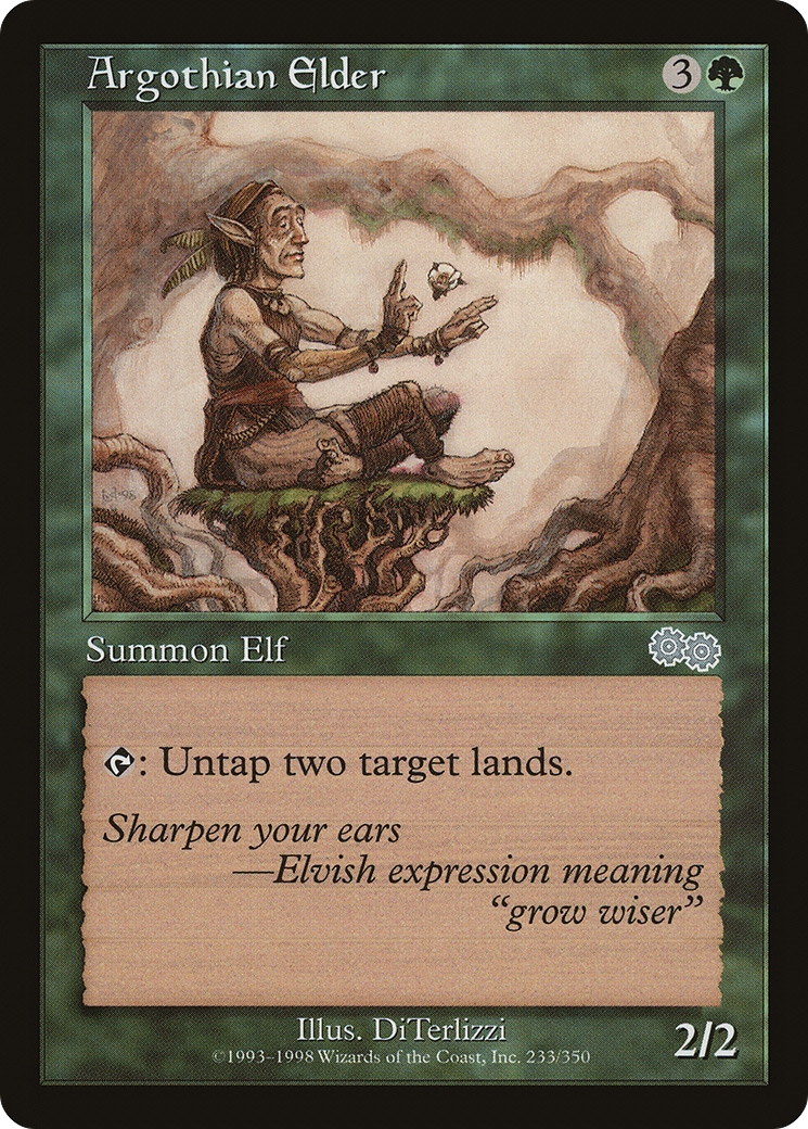 Argothian Elder (USG-233) - Urza's Saga