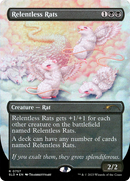 Relentless Rats (SLD-757) - Secret Lair Drop (Borderless) Foil