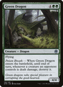 Green Dragon (AFR-186) - Adventures in the Forgotten Realms Foil