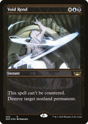 Void Rend (SNC-403) - Streets of New Capenna: (Showcase) Foil