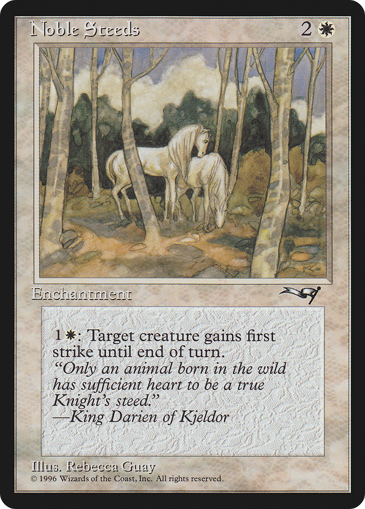 Noble Steeds (ALL-141) - Alliances