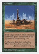 Crumble (5ED-287) - Fifth Edition