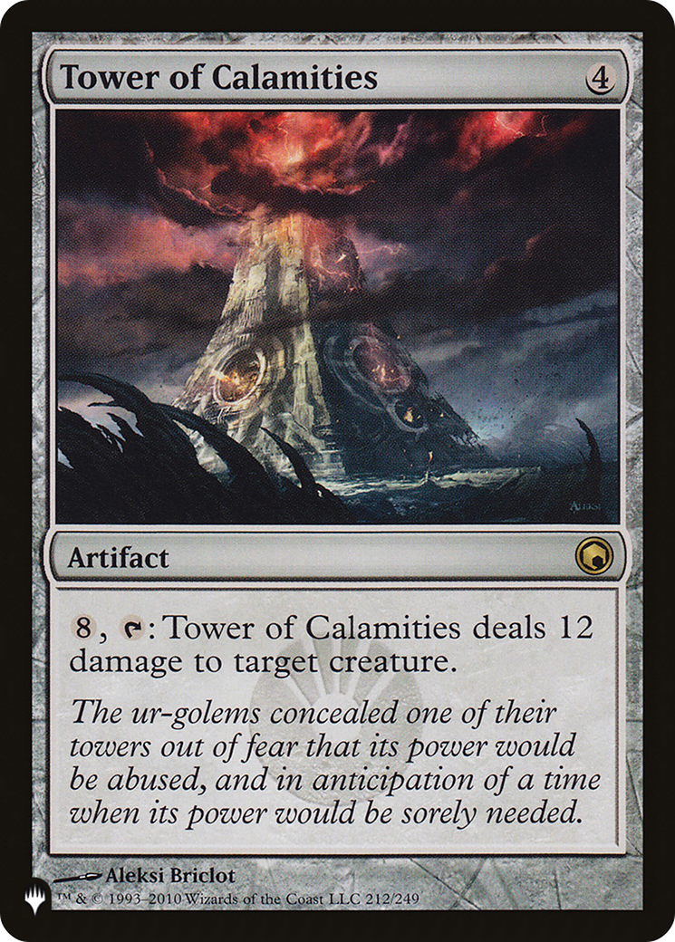 Tower of Calamities (LIST-SOM-212) - The List