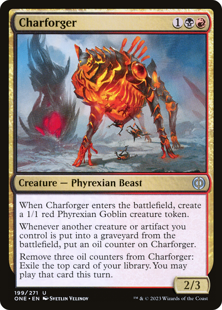 Charforger (ONE-199) - Phyrexia: All Will Be One Foil
