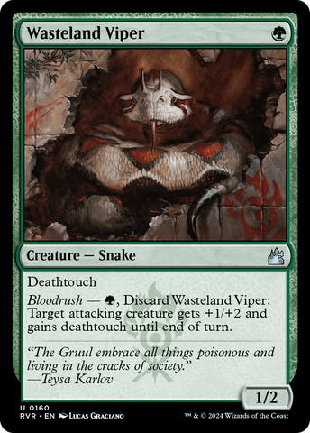 Wasteland Viper (RVR-160) - Ravnica Remastered Foil