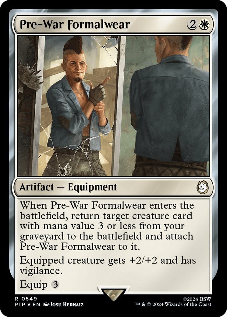 Pre-War Formalwear (PIP-549) - Fallout Foil