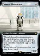 Solemn Simulacrum (WHO-1071) - Doctor Who: (Extended Art) Foil