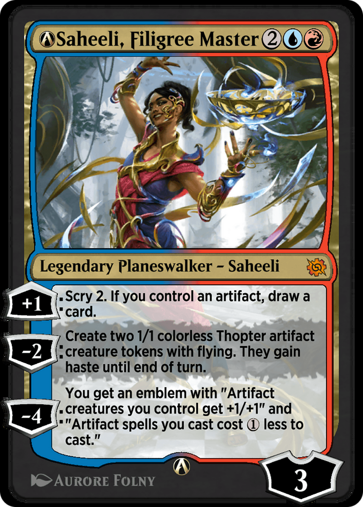 A-Saheeli, Filigree Master (BRO-A-219) - The Brothers' War