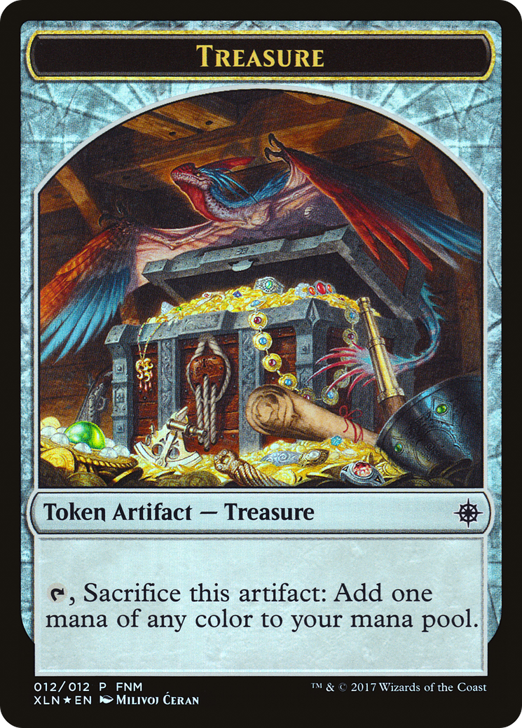 Pirate // Treasure (FNM-012) - Friday Night Magic 2017 Foil