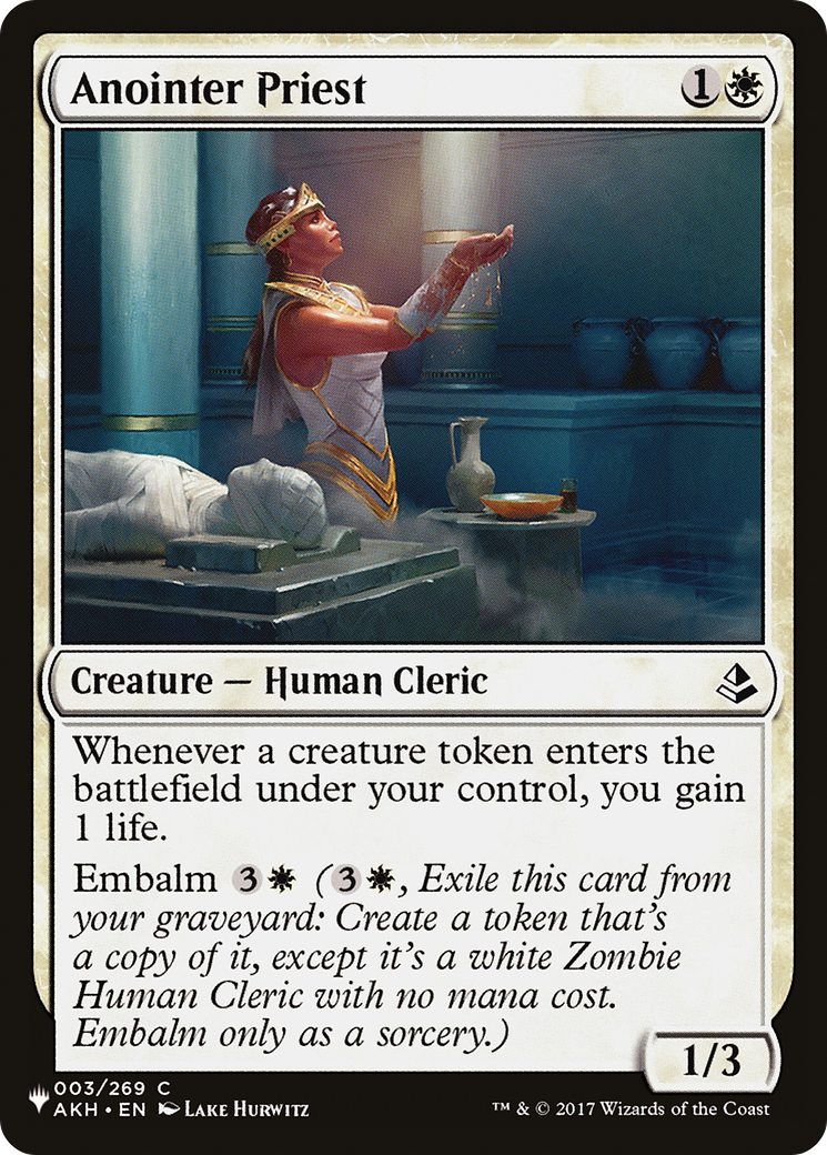 Anointer Priest (LIST-AKH-3) - The List