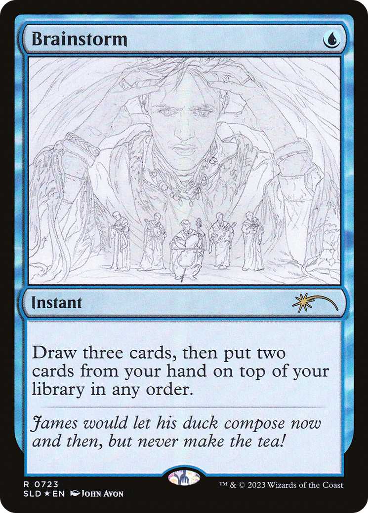Brainstorm (SLD-723) - Secret Lair Drop Foil