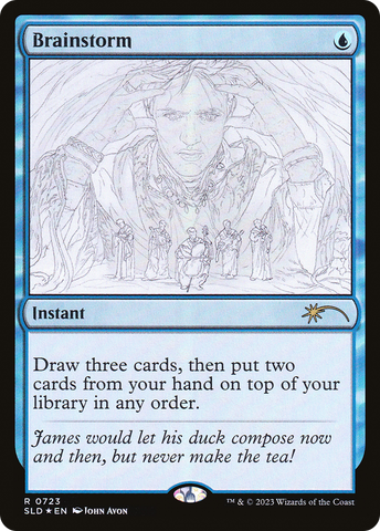 Brainstorm (SLD-723) - Secret Lair Drop Foil