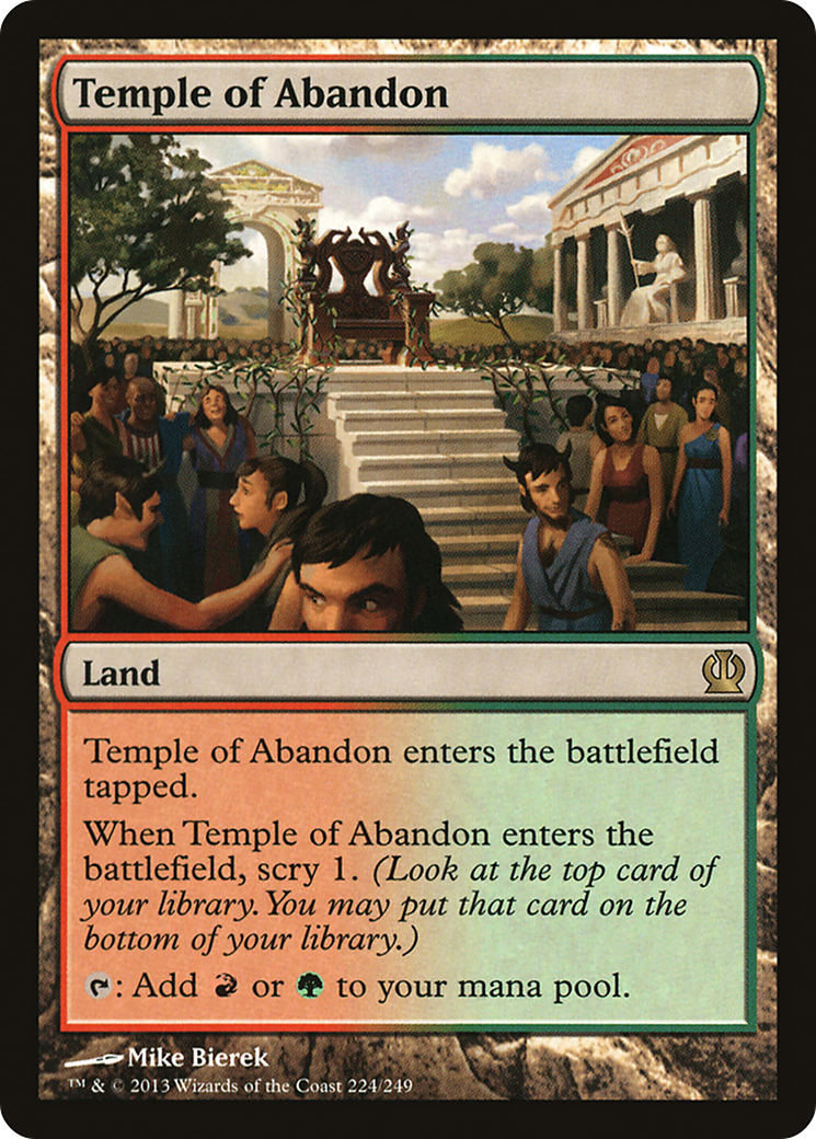 Temple of Abandon (THS-224) - Theros