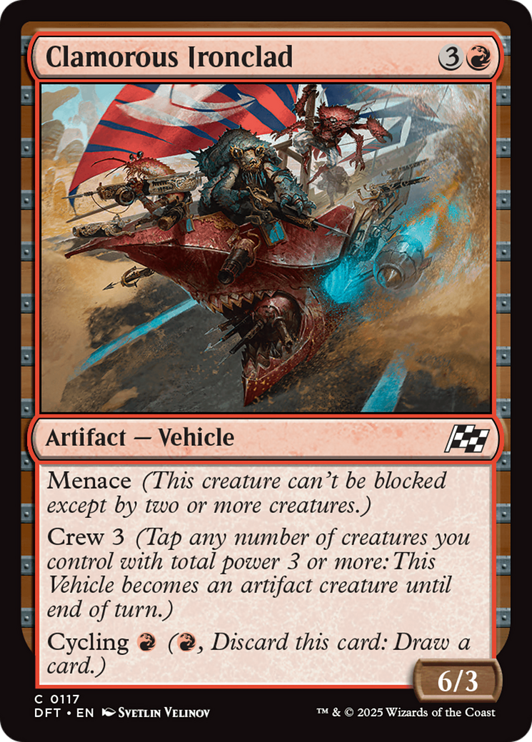 Clamorous Ironclad (DFT-117) - Aetherdrift