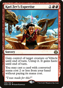 Kari Zev's Expertise (PRE-088) - Aether Revolt Promos Foil
