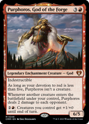 Purphoros, God of the Forge (CMM-246) - Commander Masters: (enchantment) Foil