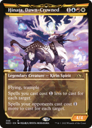 Hinata, Dawn-Crowned (NEO-398) - Kamigawa: Neon Dynasty: (Showcase) Foil