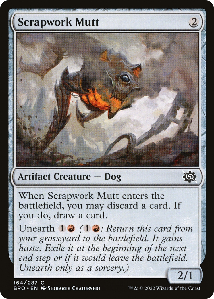 Scrapwork Mutt (BRO-164) - The Brothers' War
