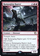Rampaging Raptor (PRE-160S) - March of the Machine Promos Foil