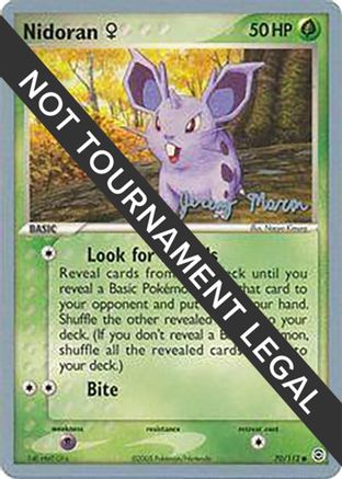 Nidoran (70/112) (Female) (Queendom - Jeremy Maron) [World Championships 2005]