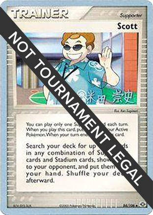Scott (84/106) (Dark Tyranitar Deck - Takashi Yoneda) [World Championships 2005]