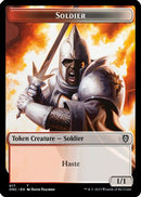 Soldier (017) // Eldrazi Double-sided Token (ONC-) - Commander: Phyrexia: All Will Be One