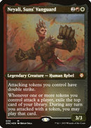 Neyali, Suns' Vanguard (Display Commander) (Foil Etched) - Thick Stock (ONC-030) - Commander: Phyrexia: All Will Be One Foil