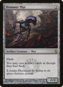 Shimmer Myr (MBS-129) - Mirrodin Besieged Foil