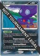 Sableye LV.31 (48/100) (Crowned Tiger - Tsubasa Nakamura) [World Championships 2009]
