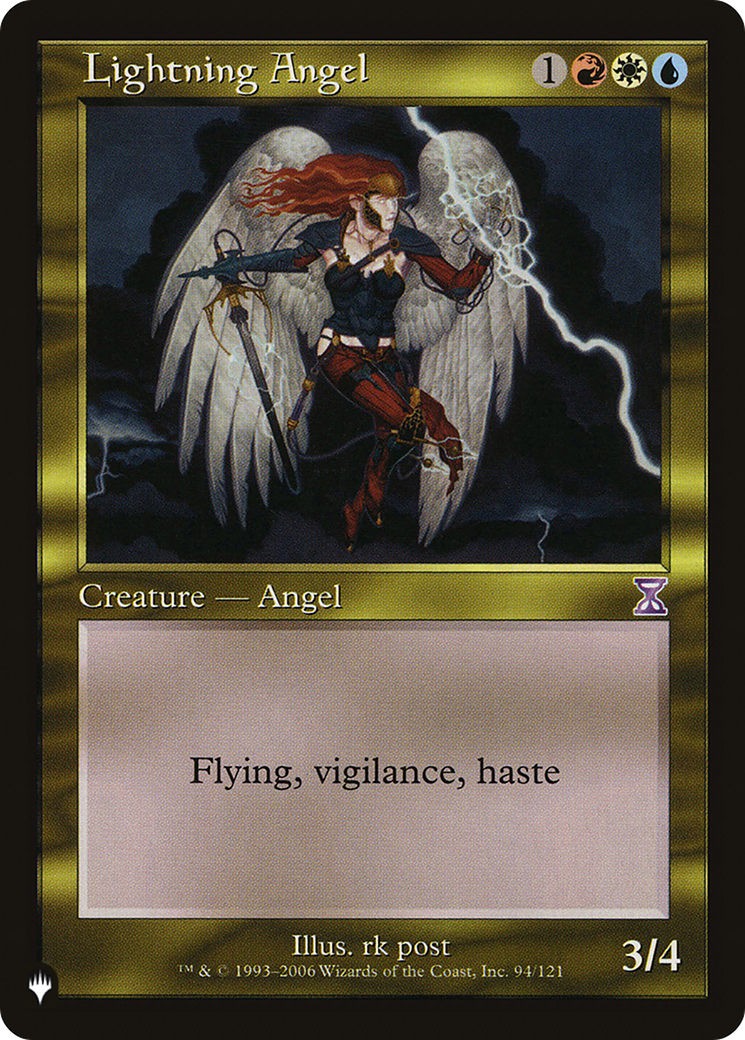 Lightning Angel (LIST-TSB-94) - The List