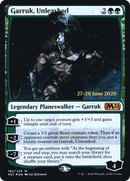 Garruk, Unleashed (PRE-183S) - Core Set 2021 Promos Foil