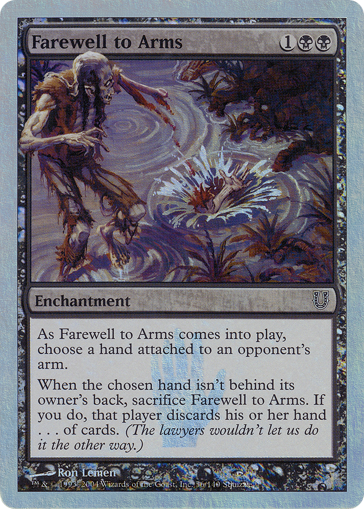 Farewell to Arms (UNH-056) - Unhinged Foil