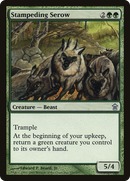 Stampeding Serow (SOK-150) - Saviors of Kamigawa Foil