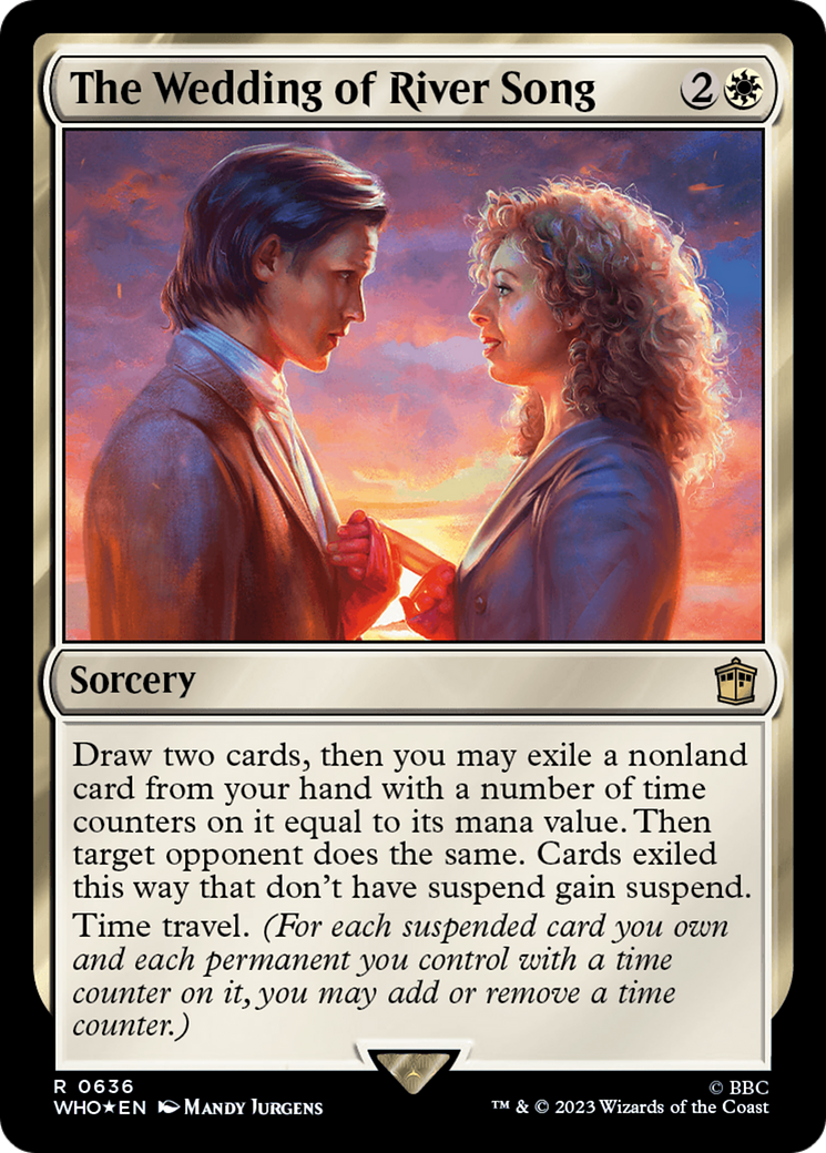 The Wedding of River Song (WHO-636) - Doctor Who Foil