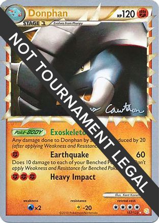 Donphan (107/123) (The Truth - Ross Cawthon) [World Championships 2011]