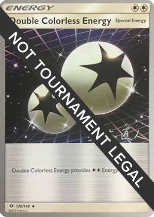 Double Colorless Energy (136/149) (Golisodor - Naoto Suzuki) [World Championships 2017]
