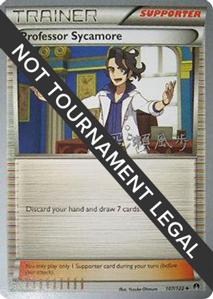 Professor Sycamore (107/122) (Samurai Sniper - Kabu Fukase) [World Championships 2017]