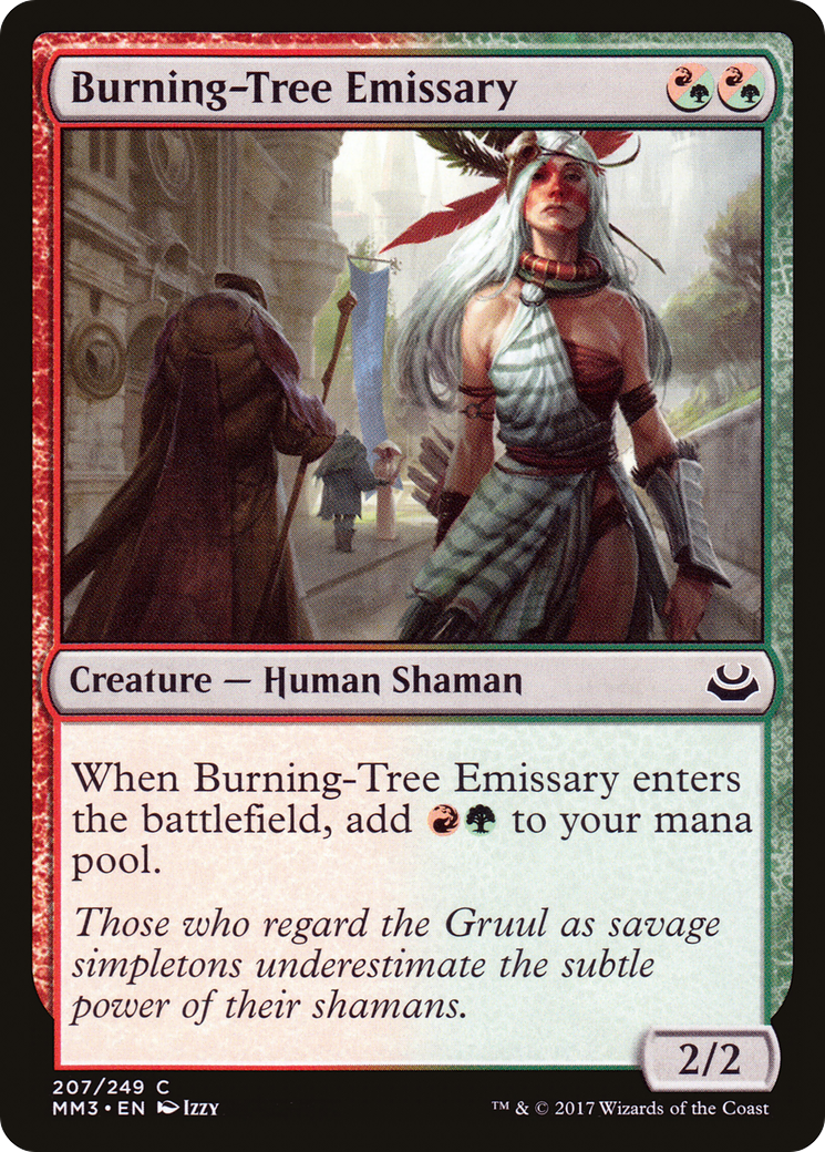 Burning-Tree Emissary (MM3-207) - Modern Masters 2017
